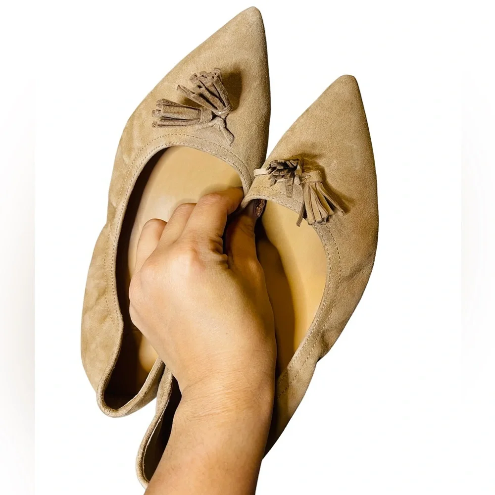 J Crew ballerina flats - size 7